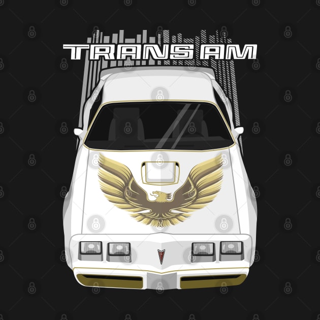 Trans Am 79-81 White and Gold by V8social