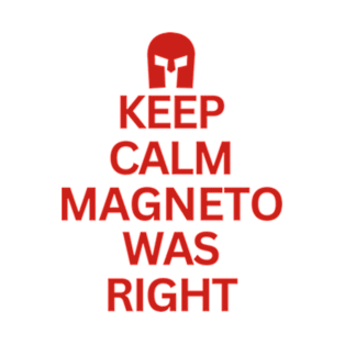 Keep Calm Magneto Was Right T-Shirt