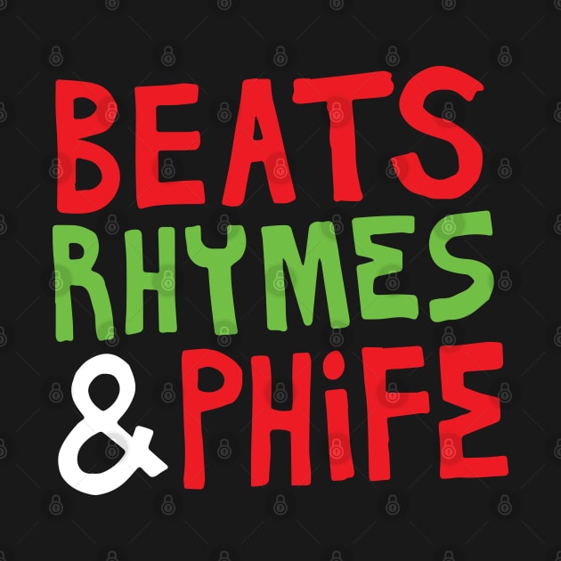 Beats Rhymes & Phife by LunaGFXD