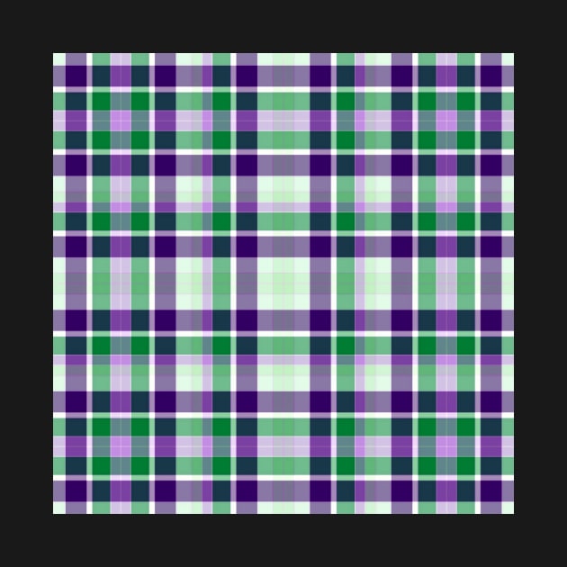 Plaid Purple-Green by CeeGunn