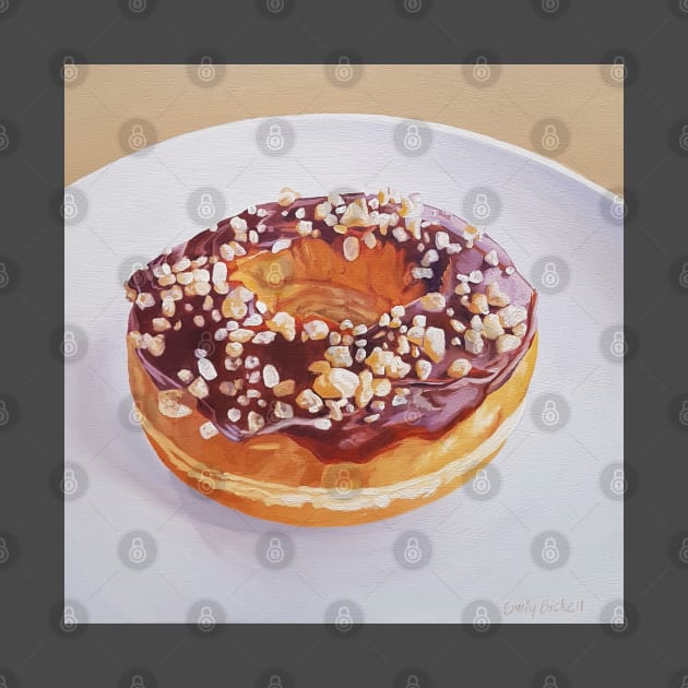 Salted Caramel Donut painting by EmilyBickell