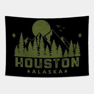 Houston Alaska Mountain Souvenir Tapestry