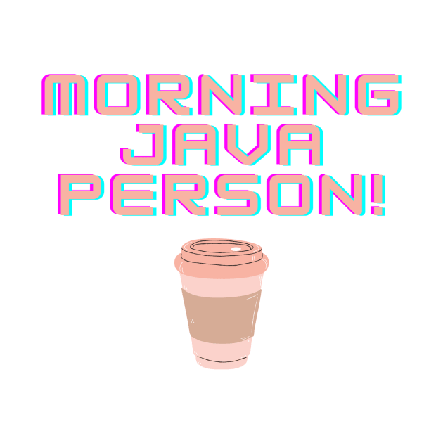 Morning Java Person by Mihadom