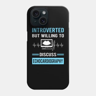 Introverted Echocardiography Echocardiographer Echocardiogram Ultrasound Phone Case