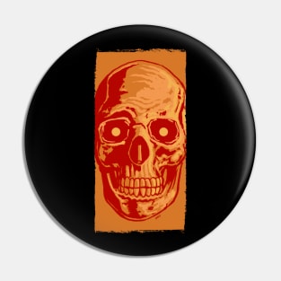 Halloween Skull Pin