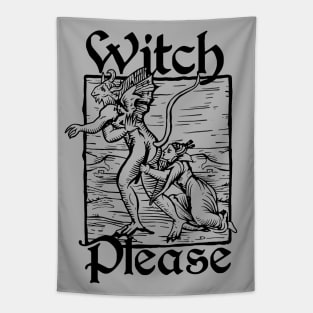 Witch Please (version 2, light) Tapestry