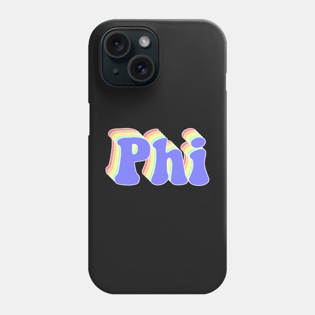 PHI Phone Case by Rosemogo