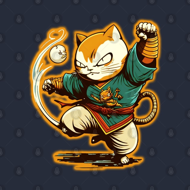 cat kung fu by e-cstm Wild