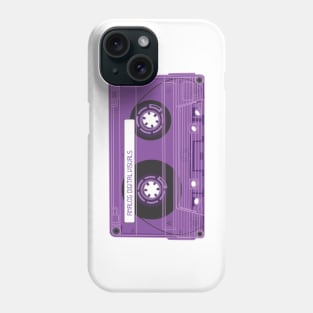 Cassette Tape (Royal Purple Colorway) Analog / Music Phone Case