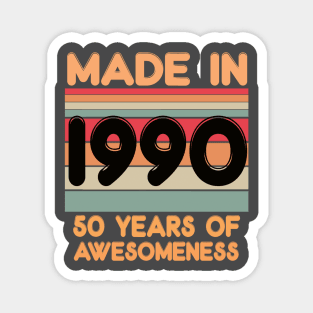 Made In 1990 Magnet