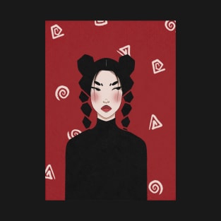 Japanese Style Lady T-Shirt