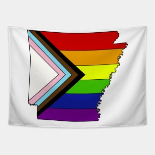 Progress pride flag - Arkansas Tapestry