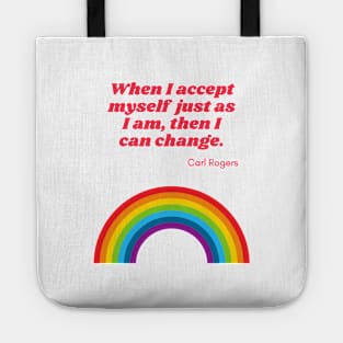 When I Accept Myself Tote