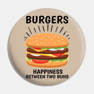 Vintage Burger Legend of Two Buns Pin