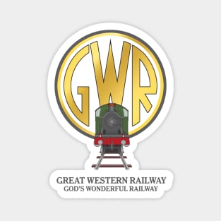 Great Western Railway - God's Wonderful Railway Magnet