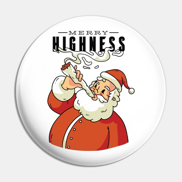 Merry Christmas | Funny Santa Pin by LR_Collections