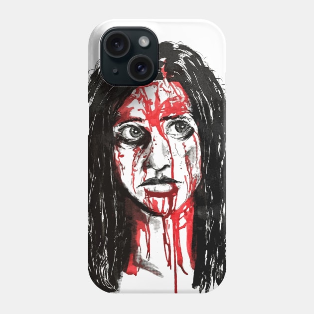 Kelly Evil Dead Phone Case by yazgar