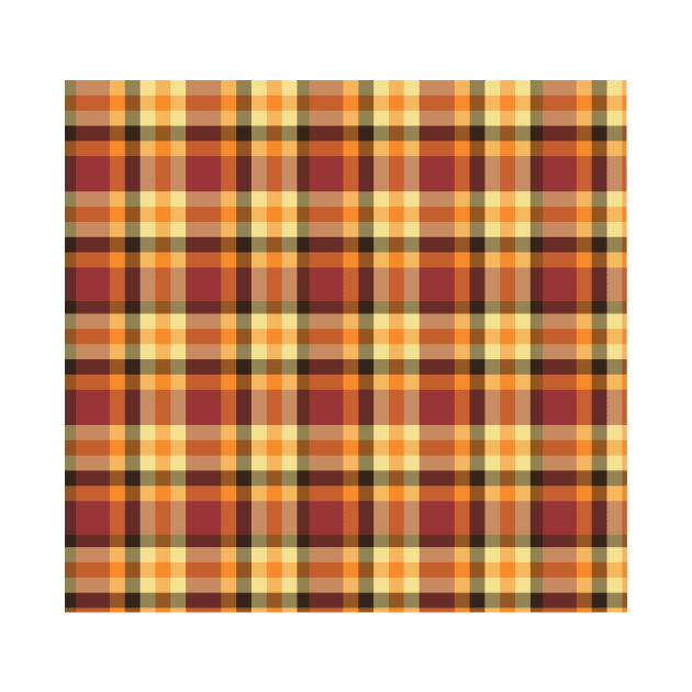 Autumn Plaid Pattern by cottoncanvas