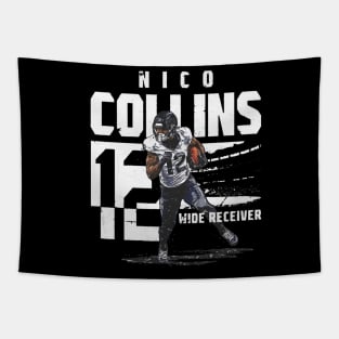 Nico Collins Houston Player Name Tapestry