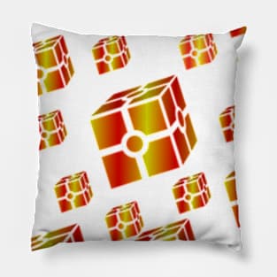 Phoenix Cubes Pillow