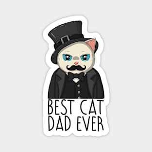 Best Cat Dad Ever Magnet