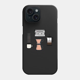 Coffee Lovers Sticker Pack Phone Case