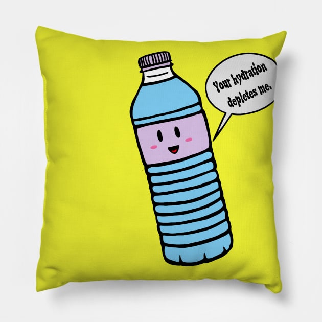 Exploited moisture Pillow by Divergent Curiosities 