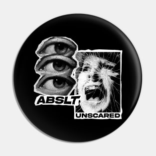 Unscared Eyes Pin