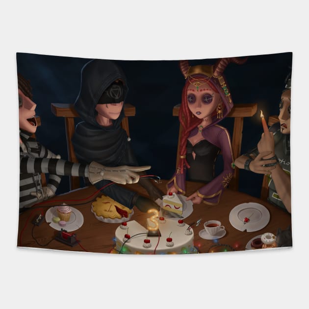 Identity V 3rd Anniversary (Priestess) Tapestry by gagimas