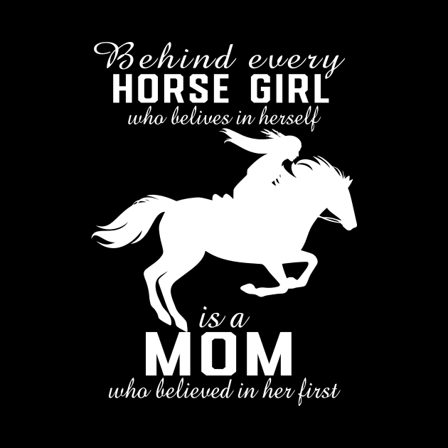 Horse Girl Horse Mom Gift by Teewyld