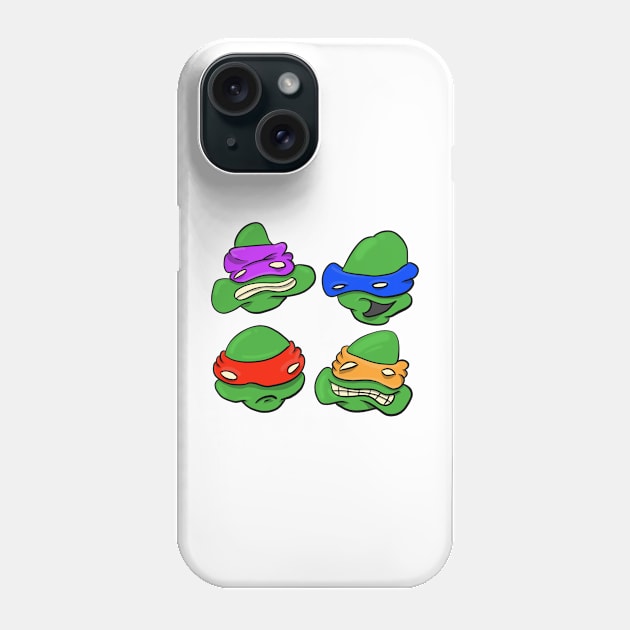 Reptile Fighter Buddies! Phone Case by bradjbarry