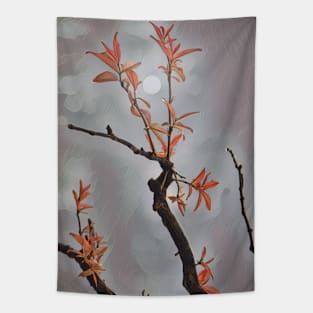 Crepe Myrtle In Autumn Tapestry