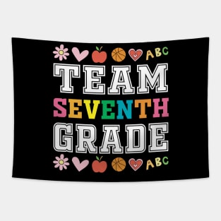 Team 7nd Seventh Grade - 1st Day of School Tapestry