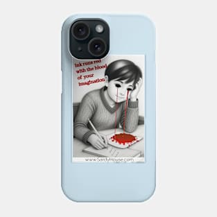 Red Ink Rumination Phone Case