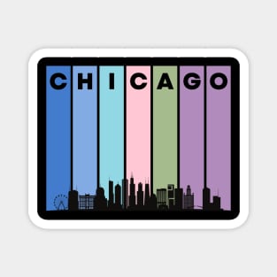 Chicago Travel Vibes Tee! Magnet