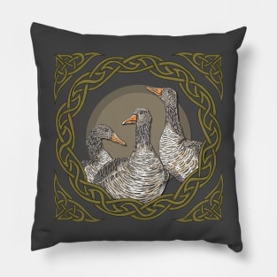 Celtic Goose Pillow