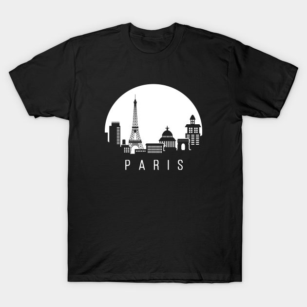 Discover Paris, skyline - Paris - T-Shirt