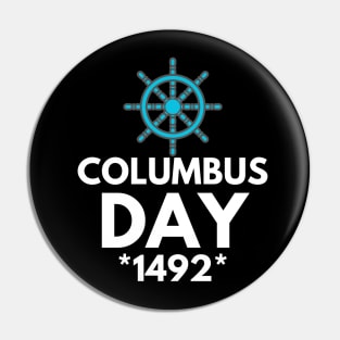 Columbus Day 2023 Pin