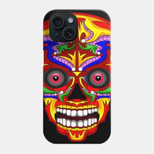 Cool Colorful Skull Head Art Phone Case