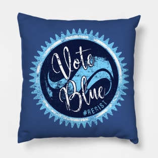 Vote Blue Pillow