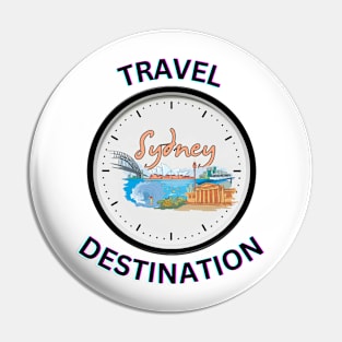 Travel to Sydney Pin