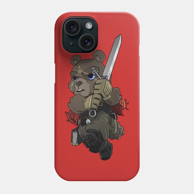 Tactical Teddies ® Tedguard Mr Hugsworth Phone Case by hiwez