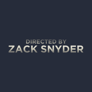 Zack Snyder Tribute T-Shirt