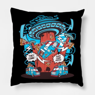 Pizza abduction Pillow