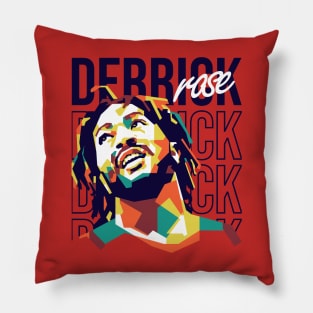 Derrick Rose on WPAP art 1 Pillow