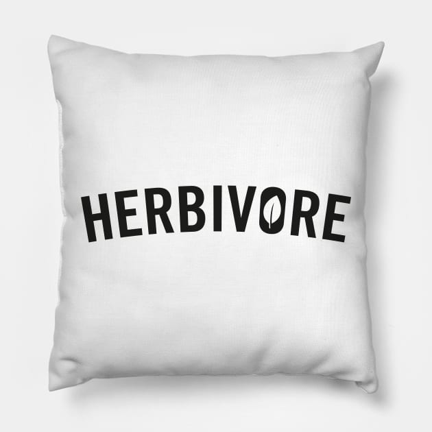 Herbivore Minimal Pillow by PlantSlayer