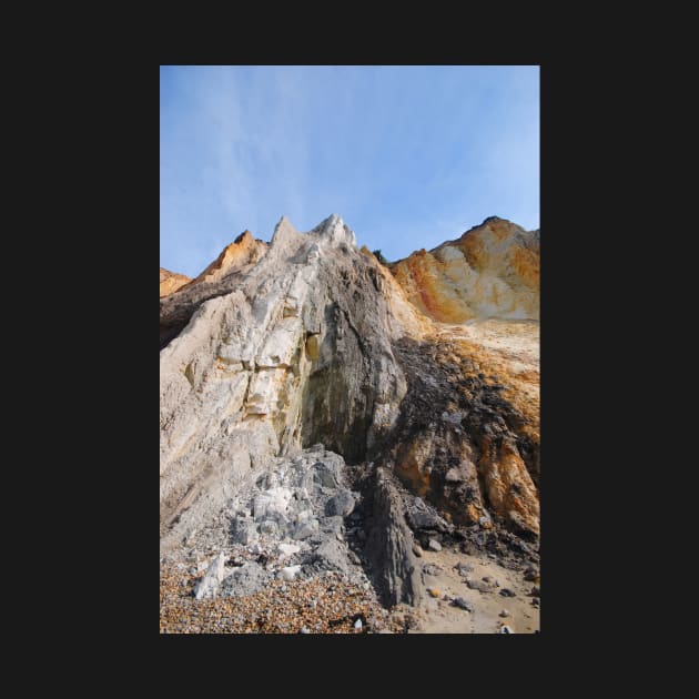 Cliffs At Alum Bay by RichardGibb