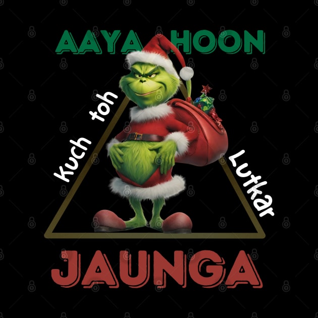 Aaya Hoon Kuch toh lutkar jaunga l Bollywood Dialogue l Andaz Apna Apna l Desi l Grinch by Swag Like Desi