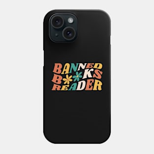 Banned Books Reader Phone Case
