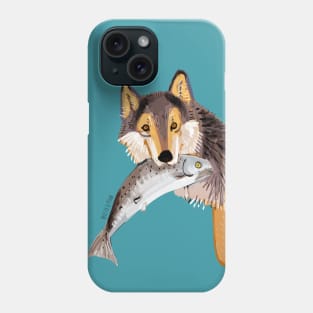 Totem Coastal wolf (Vancouver Wolf) #1 Phone Case